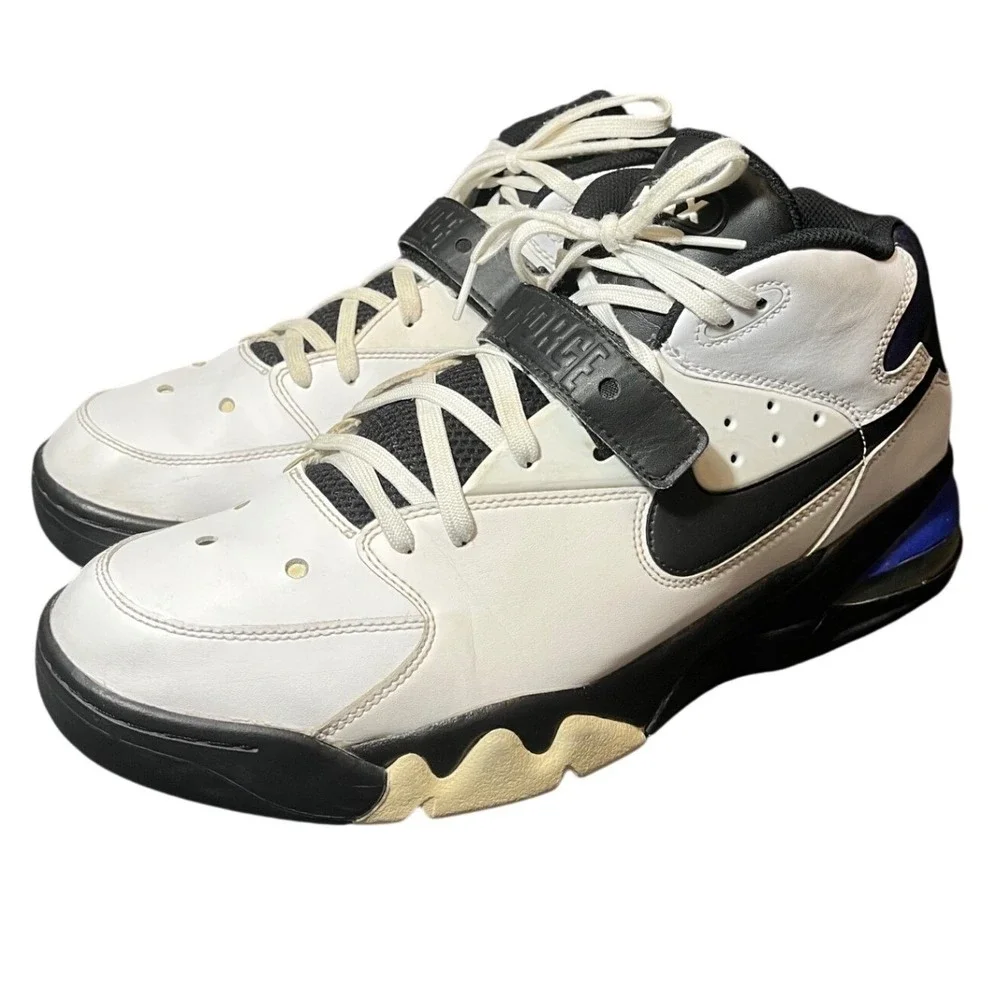 Nike Air Force Max White Black 2018 Barkley CB 34 Size‎ 14 Sneakers AH5534-100